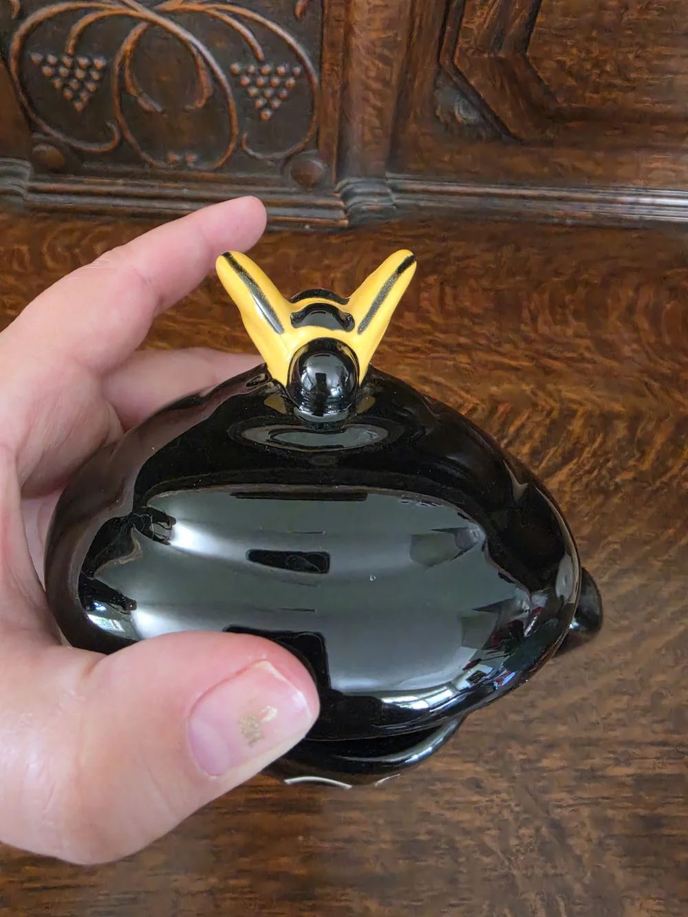 Rae Dunn Black Ceramic 